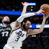 Ricky Rubio, en acción ante los Spurs Ricky Rubio, en acción ante los Spurs