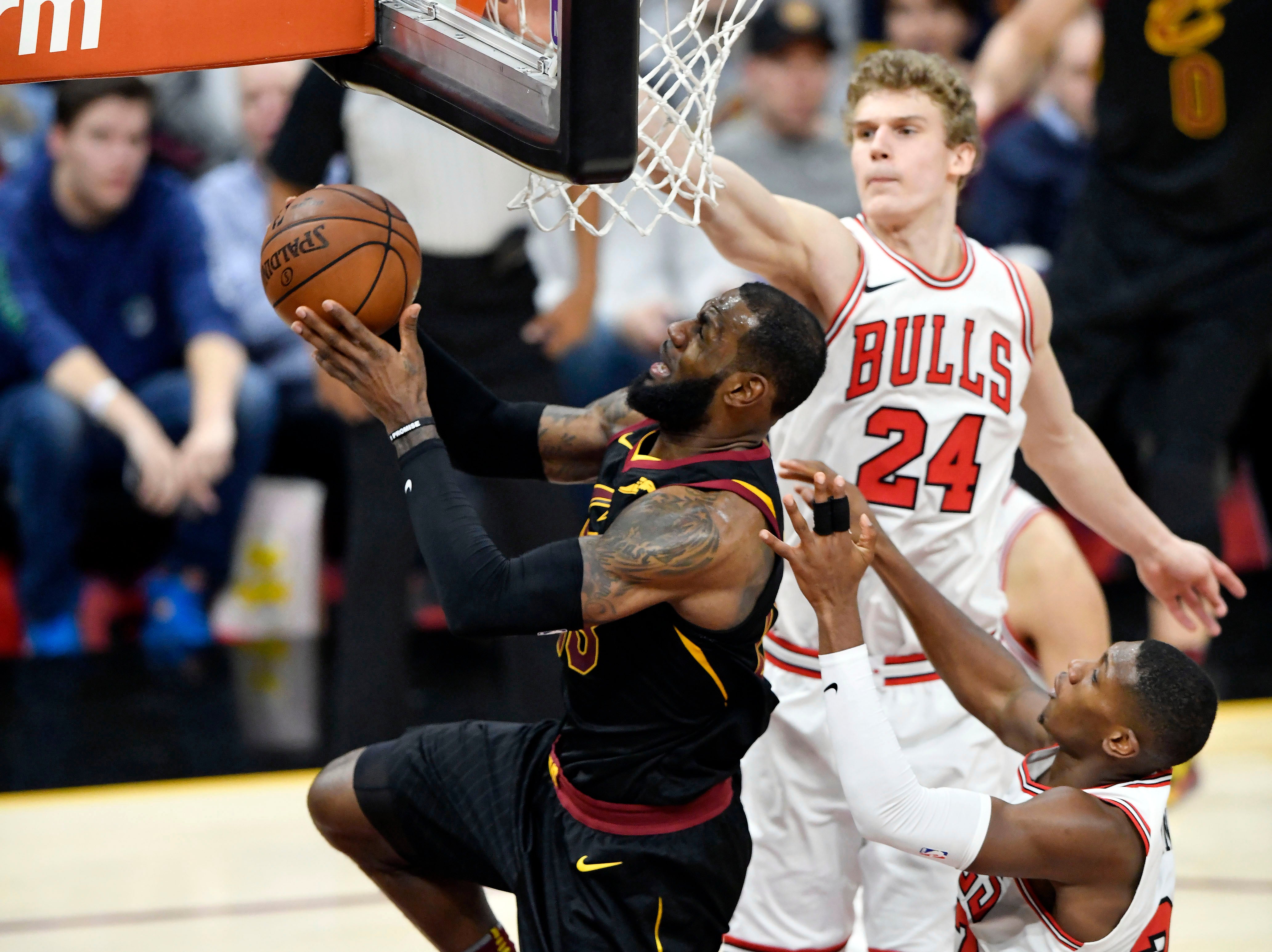 LeBron James corta la racha ganadora de los Bulls de Mirotic LeBron James corta la racha ganadora de los Bulls de Mirotic