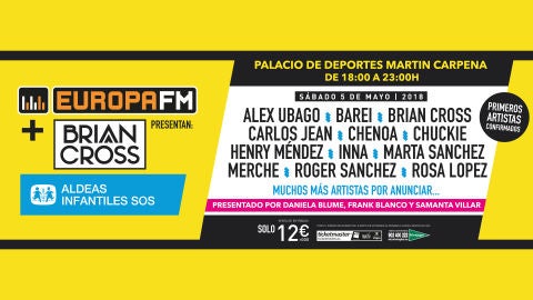 El Festival Solidario con Brian Cross y Europa FM