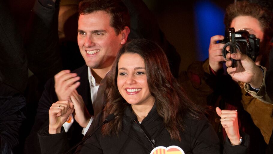 La candidata de Ciudadanos al 21D, In&eacute;s Arrimadas