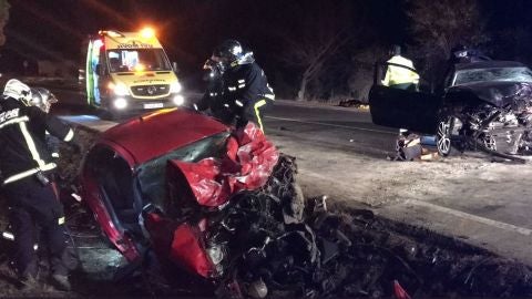 2 fallecidos en la M 209 en Campo Real