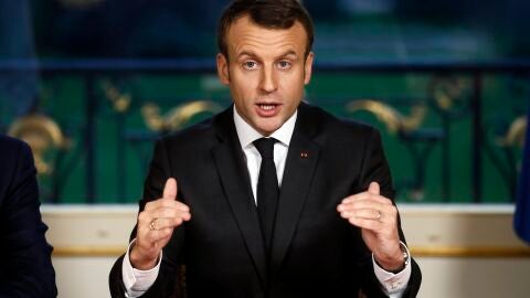 El presidente de Francia, Emmanuel Macron.