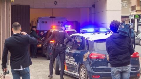 Un coche de la Policía Nacional