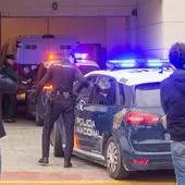 Un coche de la Policía Nacional Un coche de la Policía Nacional