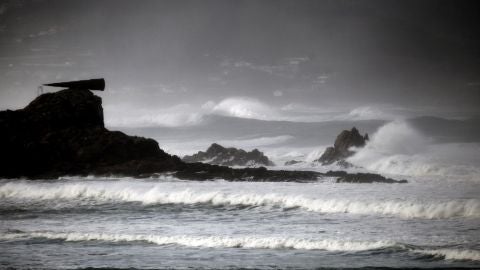 Imagen de un temporal mar&iacute;timo