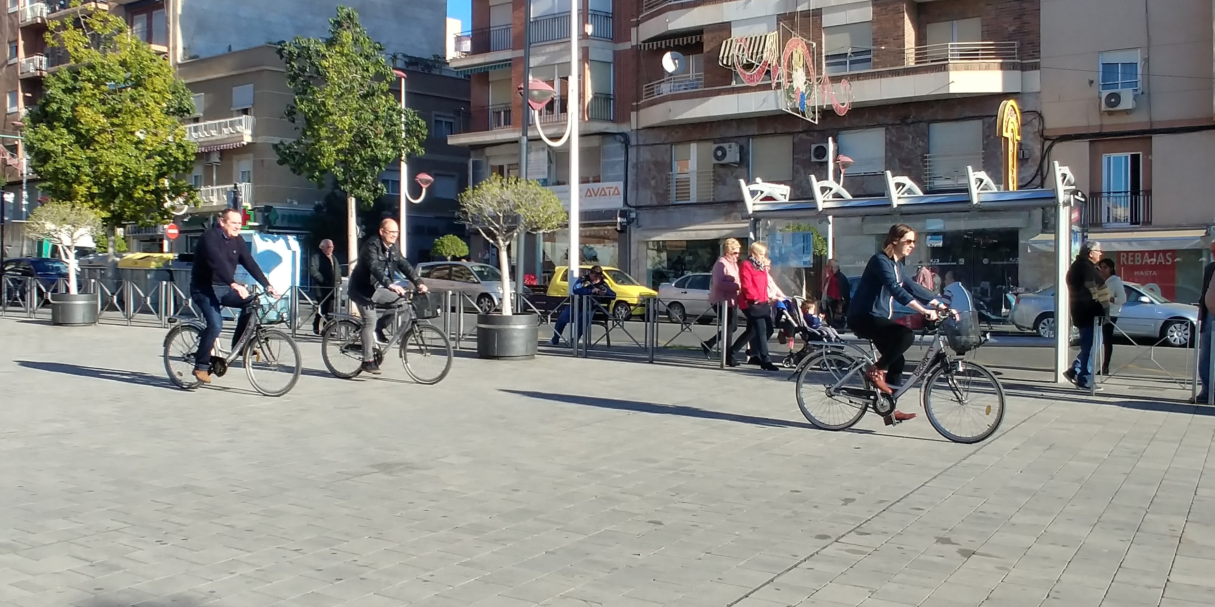 Nueva estación de BiciElx en la Plaza Francesc Cantó Nueva estación de BiciElx en la Plaza Francesc Cantó