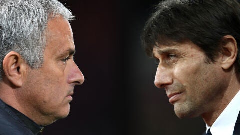Mourinho y Conte, una relaci&oacute;n complicada en la Premier