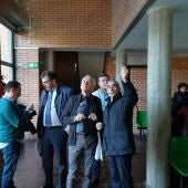 El delegado territorial de JCYL Luis Domingo González anuncia el comienzo de las obras del nuevo hospital.