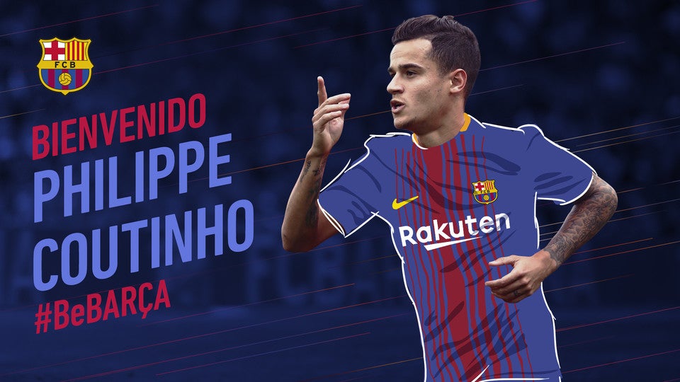 Coutinho, nuevo jugador del Barcelona por lo que resta de temporada y cinco más Coutinho, nuevo jugador del Barcelona por lo que resta de temporada y cinco más
