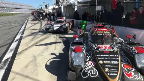 El coche de Daniel Juncadella en los test de Daytona El coche de Daniel Juncadella en los test de Daytona