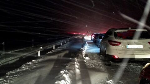 La AP-6 entre el kil&oacute;metro 42 y el 80, entre los municipios de San Rafael y Villacast&iacute;n