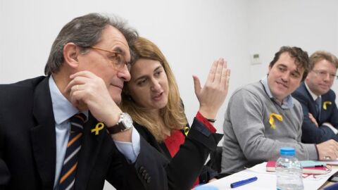 Marta Pascal y Artur Mas