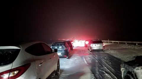 Colapso circulatorio en la AP-6 (Archivo)