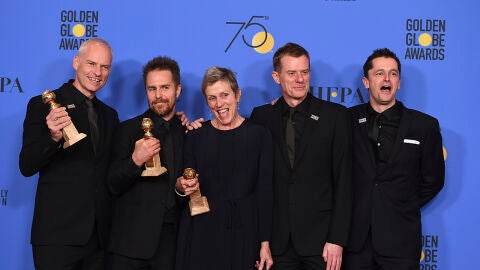 El equipo de 'Tres anuncios en las afueras'