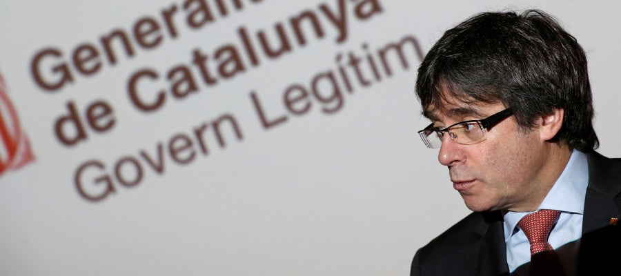 El expresidente de la Generalitat, Carles Puigdemont El expresidente de la Generalitat, Carles Puigdemont
