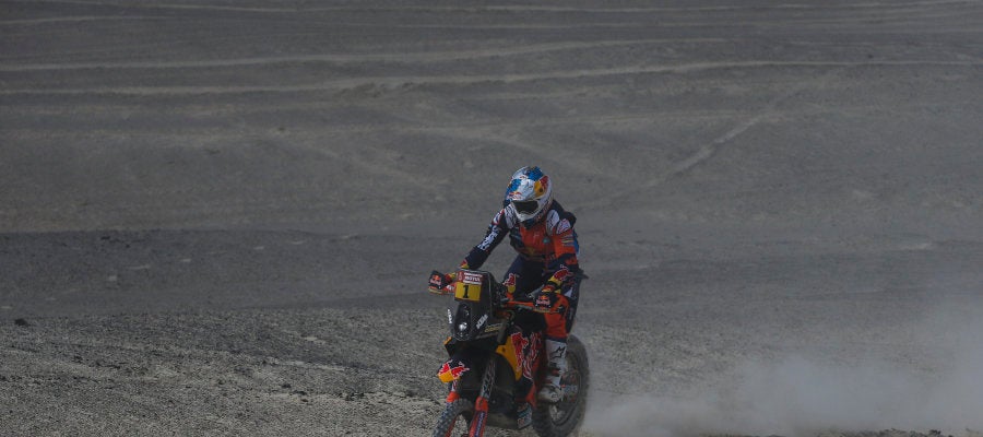 San Sunderland, en el Dakar 2018 San Sunderland, en el Dakar 2018