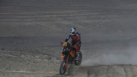 San Sunderland, en el Dakar 2018