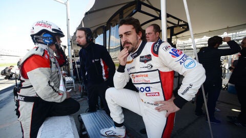 Fernando Alonso en Daytona