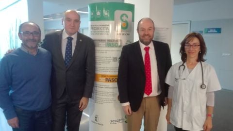 Presentaci&oacute;n de la campa&ntilde;a para fomentar la cita m&eacute;dica on-line