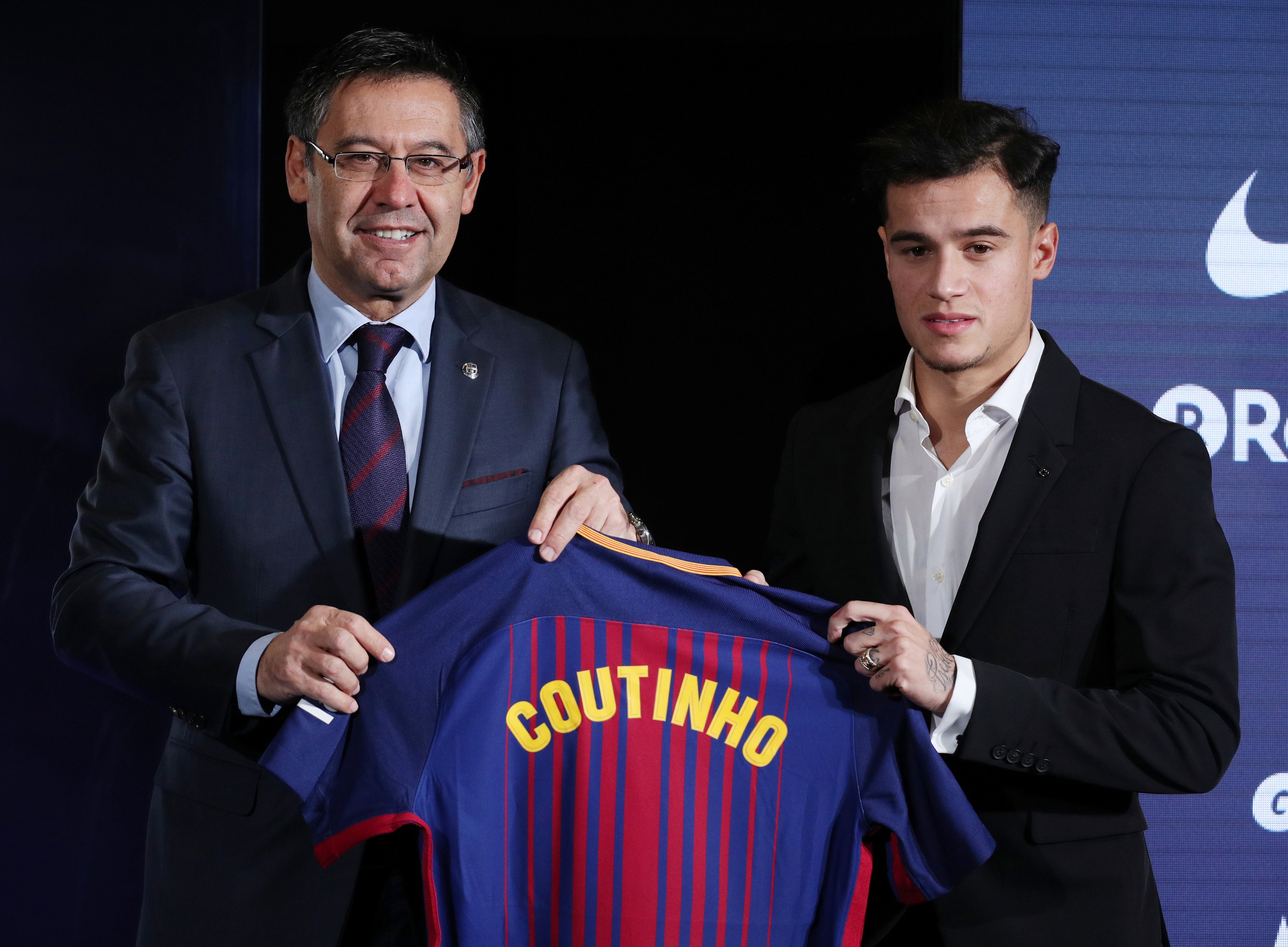 Bartomeu: "La paciencia de Coutinho con nosotros ha sido determinante" Bartomeu: "La paciencia de Coutinho con nosotros ha sido determinante"