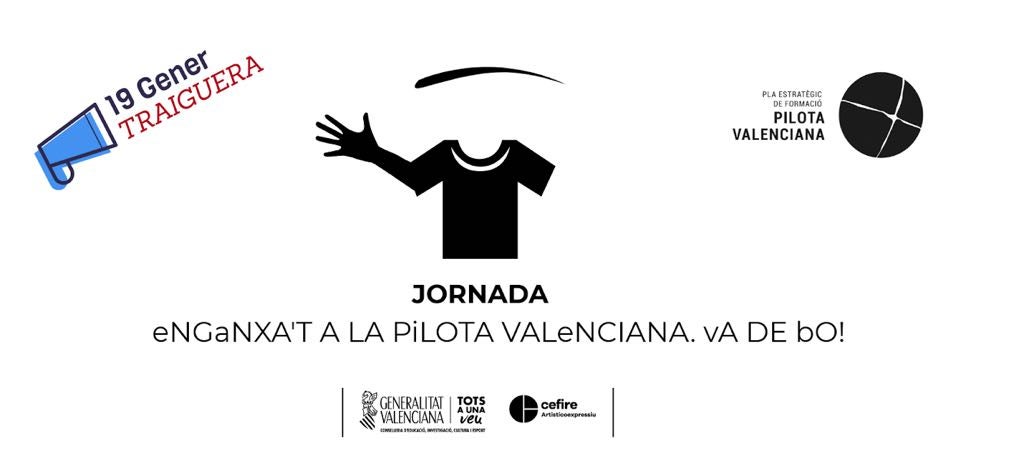 Empieza el itinerario formativo en pelota valenciana en Castellón Empieza el itinerario formativo en pelota valenciana en Castellón