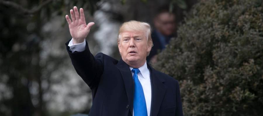 El presidente de los Estados Unidos, Donald Trump El presidente de los Estados Unidos, Donald Trump