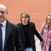 Luka Modric acude a los Juzgados de Alcobendas a declarar