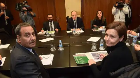 Reunión en la sede de ADIF (Madrid) sobre el Plan de Vías de Gijón Plan de Vías de Gijón