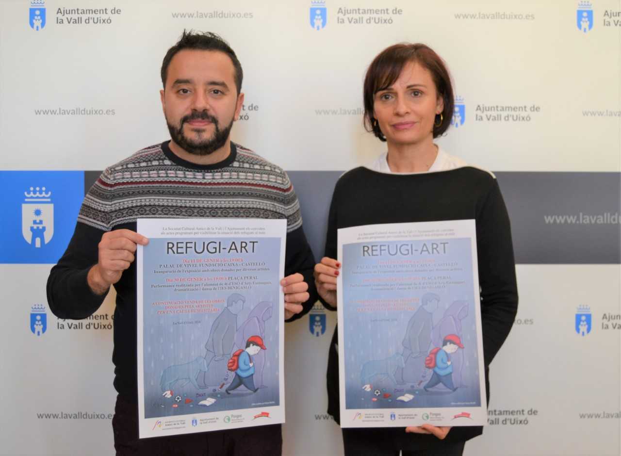 La exposición ‘Refugi-Art’ recaudará fondos para Acnur en la Vall d’Uixó La exposición ‘Refugi-Art’ recaudará fondos para Acnur en la Vall d’Uixó