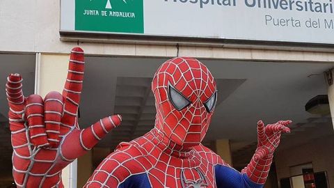 Spiderman de C&aacute;diz