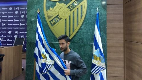 Alberto Bueno, nuevo jugador del M&aacute;laga CF