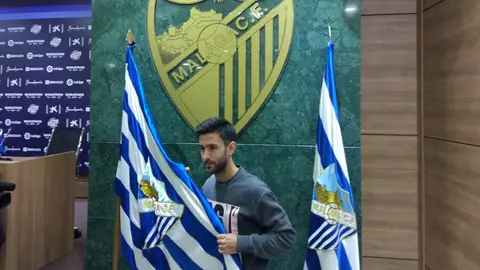 Alberto Bueno, nuevo jugador del Málaga CF Alberto Bueno, nuevo jugador del Málaga CF