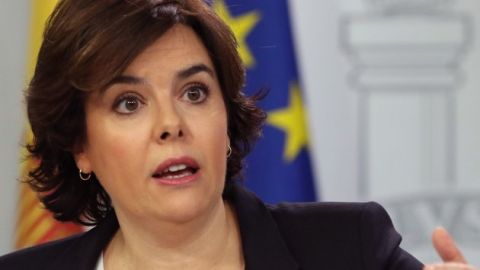 Soraya S&aacute;enz de Santamar&iacute;a, vicepresidenta del Gobierno