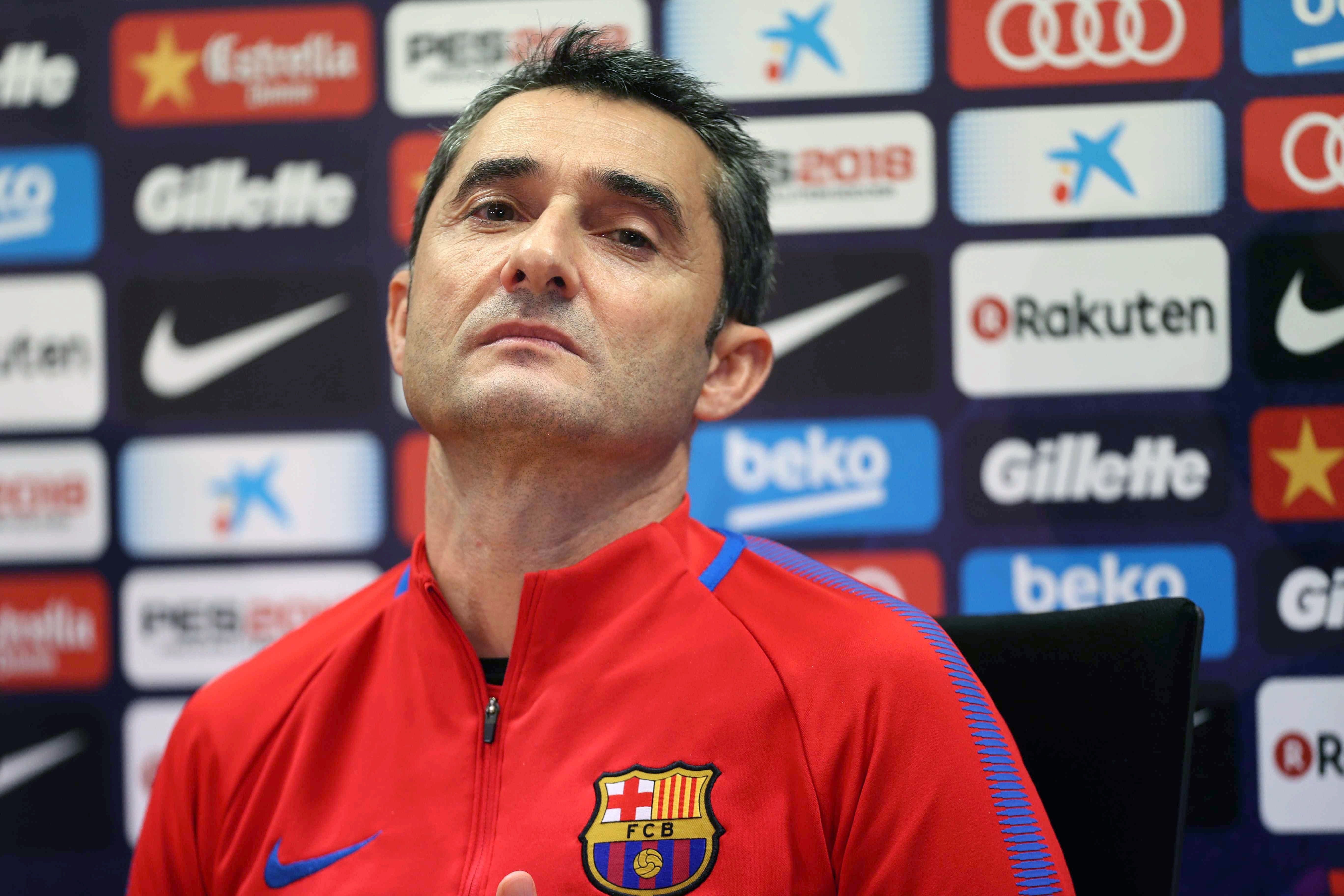 Valverde: "Es el Espanyol de Barcelona, un gran rival" Valverde: "Es el Espanyol de Barcelona, un gran rival"