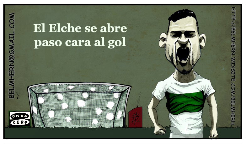 Benja quiere repetir la racha de la primera vuelta con el Elche Benja quiere repetir la racha de la primera vuelta con el Elche