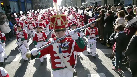 Todo preparado para vivir el día grande de San Sebastián. Todo preparado para vivir el día grande de San Sebastián.