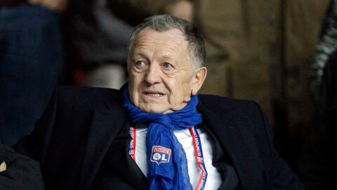 Jean-Michel Aulas, presidente del Lyon