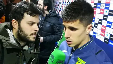 Unai Bustinza con Alberto Fernández. Unai Bustinza con Alberto Fernández.