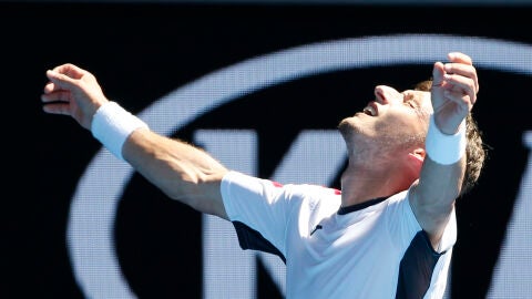 Pablo Carre&ntilde;o celebra su victoria ante M&uuml;ller