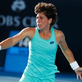 Carla Suárez golpea de revés ante Kanepi Carla Suárez golpea de revés ante Kanepi