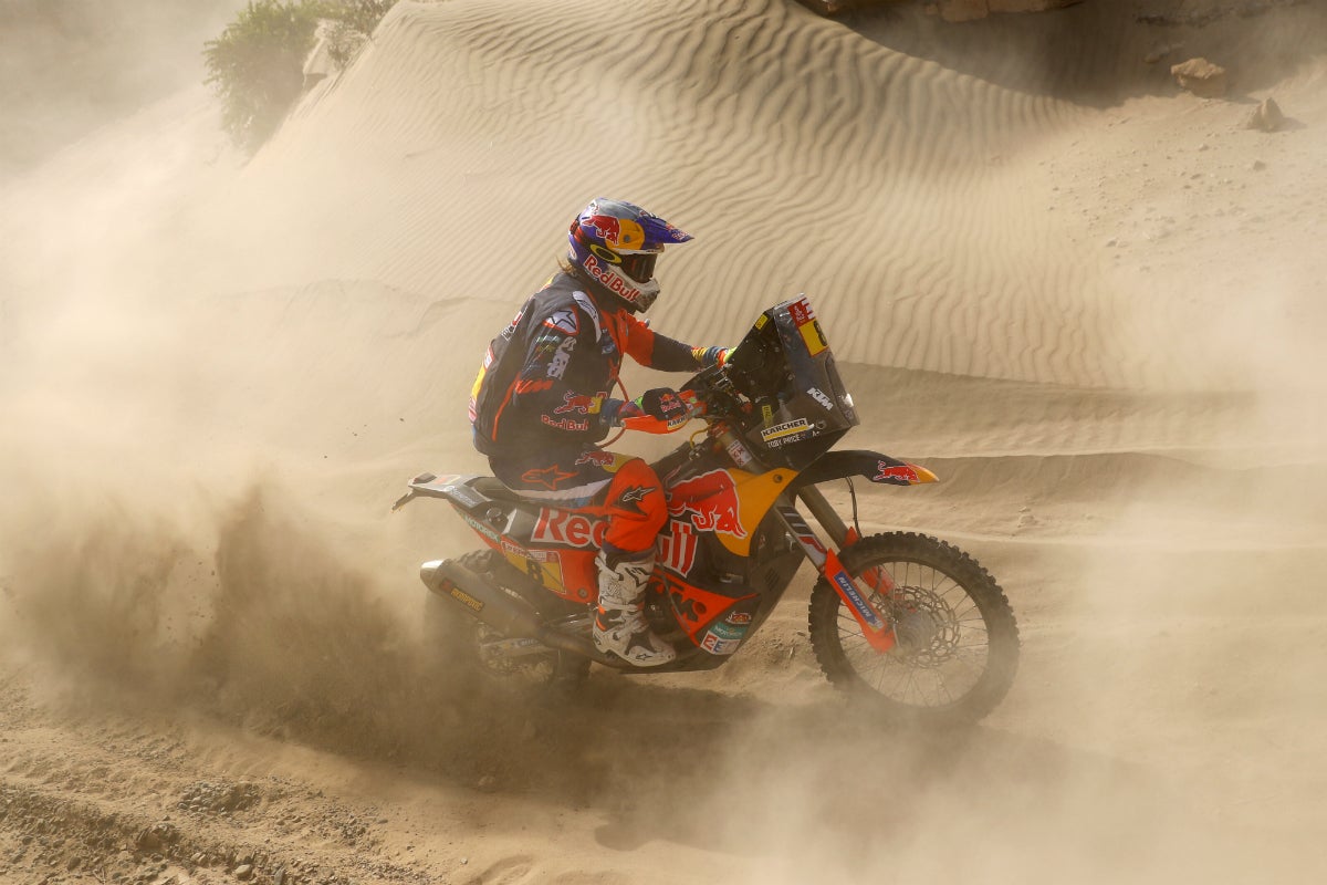Price gana la penúltima etapa en motos y Walkner tiene cada vez más cerca su primer Dakar Price gana la penúltima etapa en motos y Walkner tiene cada vez más cerca su primer Dakar