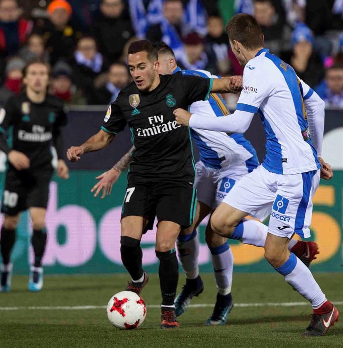 Lucas Vázquez: "La Copa es un título importante, muchos no la tenemos y queremos ganarla" Lucas Vázquez: "La Copa es un título importante, muchos no la tenemos y queremos ganarla"