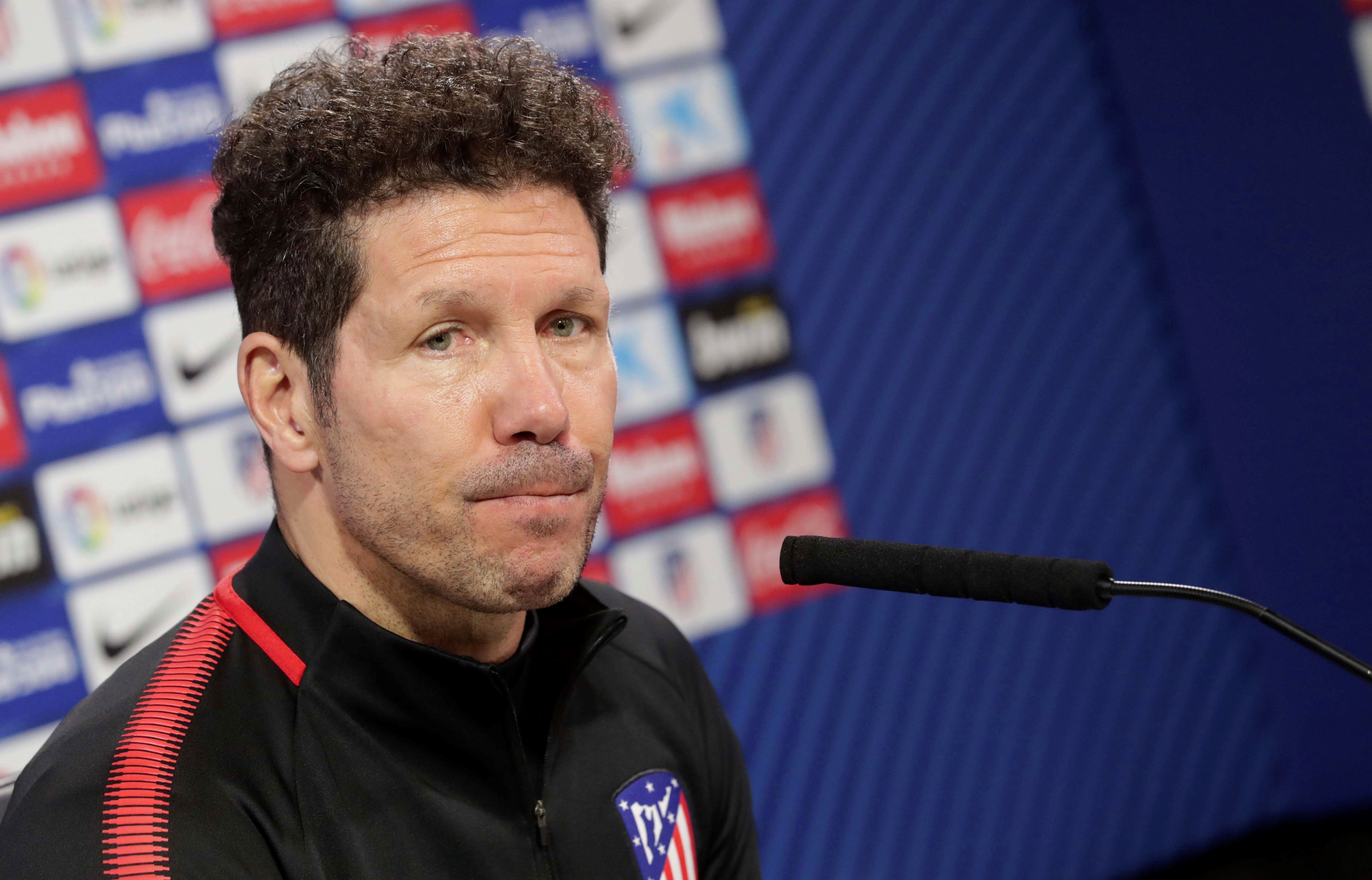 Simeone: "Los representantes ayudan poco para que genere un trabajo en equipo" Simeone: "Los representantes ayudan poco para que genere un trabajo en equipo"