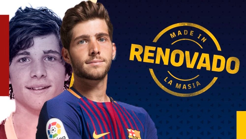 Sergi Roberto, renovado con el Barcelona hasta 2022