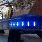 Sirena de un coche de policía