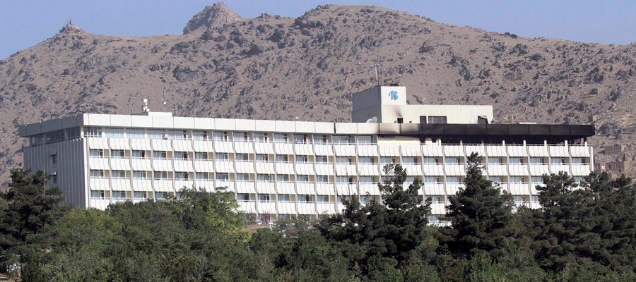 Fachada del Hotel Intercontinental de Kabul Fachada del Hotel Intercontinental de Kabul
