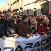 Manifestación en Barcelona por la equiparación salarial
