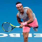 Rafa Nadal durante el partido con Schwartzman en el Open de Australia Rafa Nadal durante el partido con Schwartzman en el Open de Australia