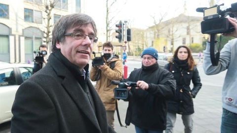 El expresidente catal&aacute;n, Carles Puigdemont