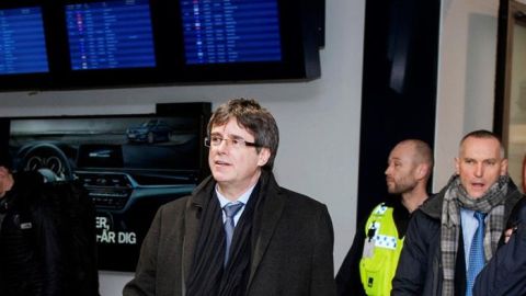 El expresidente de Catalu&ntilde;a Carles Puigdemont